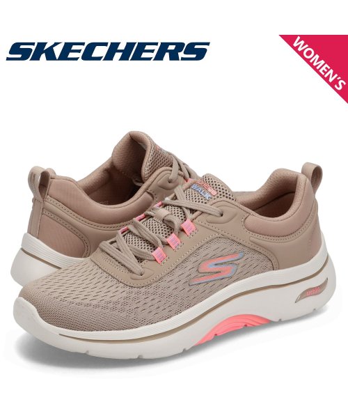 SKECHERS(スケッチャーズ)/ スケッチャーズ SKECHERS ゴーウォーク アーチフィット 2.0 スニーカー レディース GO WALK ARCH FIT 2.0 ベージュ 12531/その他