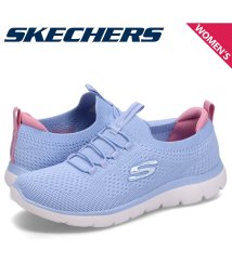 SKECHERS/ スケッチャーズ SKECHERS スニーカー スリッポン サミッツ レディース SUMMITS TOP PLAYER ライト ブルー 150116/505986853