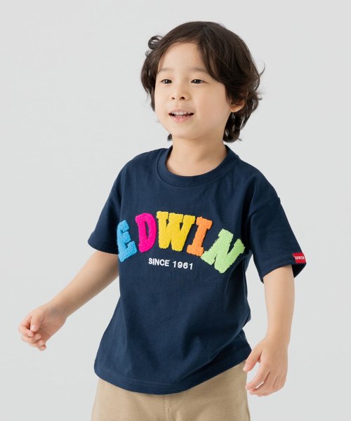 EDWIN(EDWIN)/〈EDWIN〉半袖Tシャツ/ネイビー