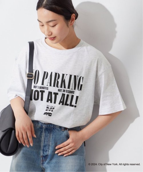 journal standard  L'essage (ジャーナルスタンダード　レサージュ)/《別注》【NYC×GOOD ROCK SPEED 】NO PARKING T－SHIRTS：Tシャツ/グレーB