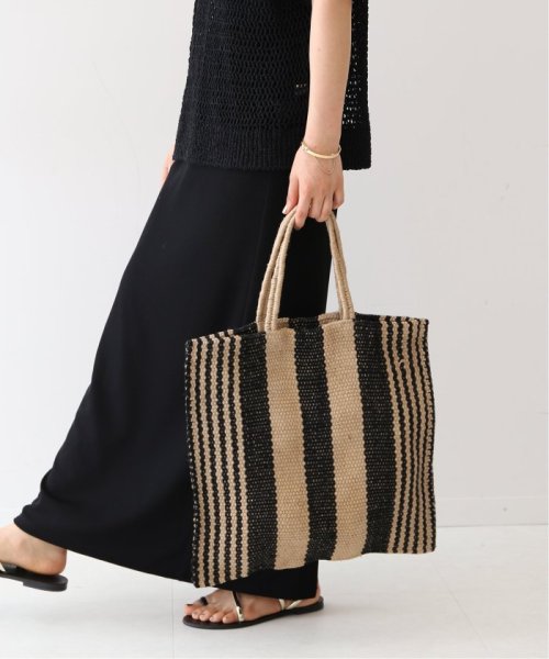 journal standard  L'essage (ジャーナルスタンダード　レサージュ)/《予約》【MAISON BENGAL/メゾン ベンガル】Jute Poresh Bag：トートバッグ/ベージュ