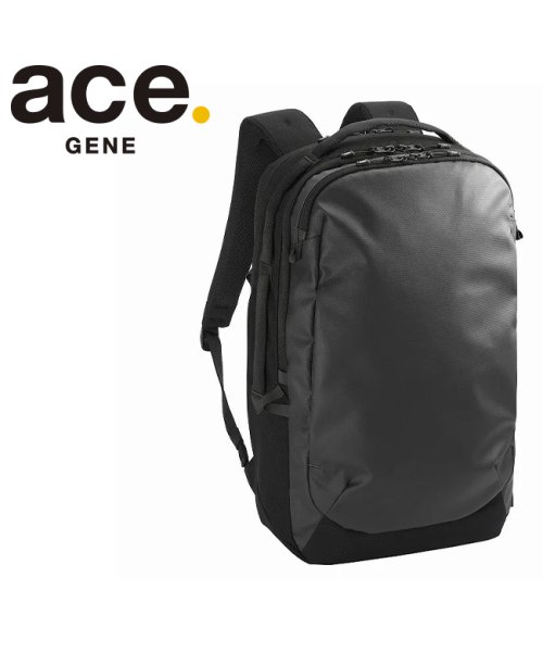 ace.GENE(ジーンレーベル)/エース ジーンレーベル ビジネスリュック メンズ ブランド 通勤 拡張 A4 B4 23L/27L PC 15.6インチ ace. GENE 68323/ブラック