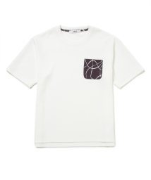 JUNRed/  j.n.r.d / ウェーブワッフルポケットTシャツ/505990307