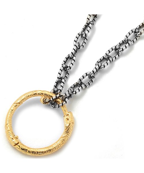 GUCCI グッチ ネックレス 461997 08202 8170 GUCCI ネックレス シルバー/ゴールド SILVER/GOLD