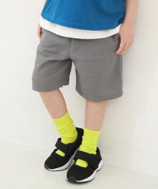 devirock/リネンライク コットン ハーフパンツ 子供服 キッズ 男の子 女の子 ボトムス ハーフパンツ ショートパンツ /505246465