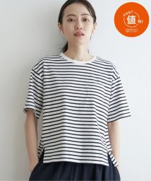 ikka(イッカ)/コットンUSA半袖Tシャツ/ホワイト