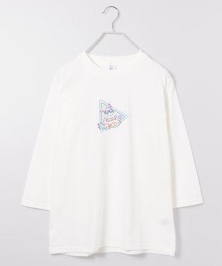 Sanrio characters/【Sanrio/サンリオ】天竺7分袖刺繍Ｔシャツ　ポチャッコ/ポムポムプリン/505969630