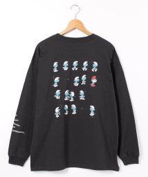 ALWAYS GOOD TIME NEW BASIC STORE/【THE SMURFS/スマーフ】刺繍・プリントロングスリーブTシャツ/505969632