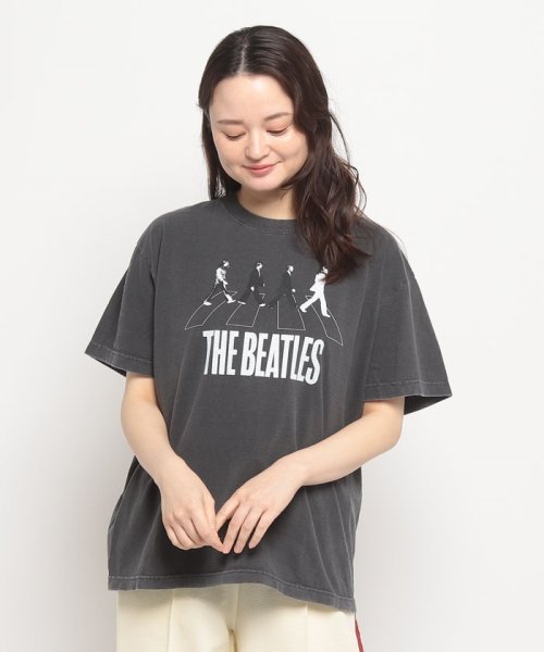 GOOD ROCK SPEED(グッドロックスピード)/GOOD ROCK SPEED/グッドロックスピード　THE BEATLES Abbey Road Tee　24BTL005W/ブラック 