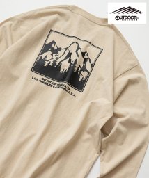 OUTDOOR PRODUCTS/【OUTDOORPRODUCTS】バックプリントロンT/505975645