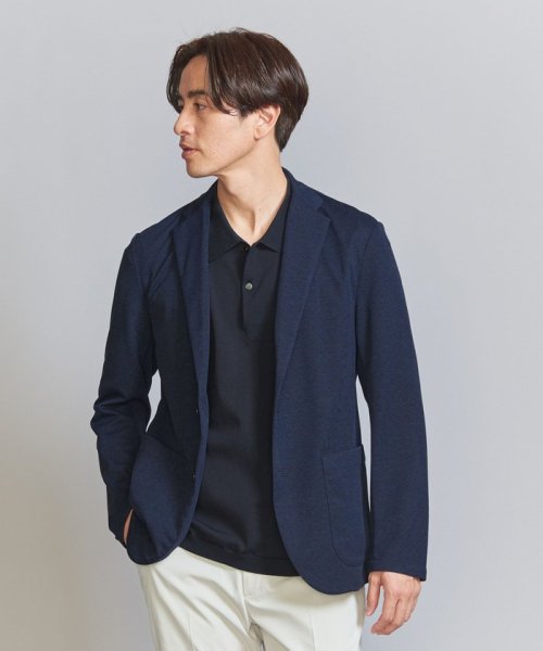 BEAUTY&YOUTH UNITED ARROWS(ビューティーアンドユース　ユナイテッドアローズ)/エア カノコ 2ボタン ジャケット/NAVY