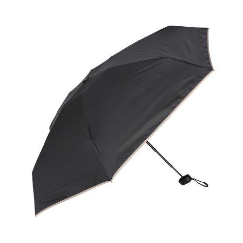 BACKYARD FAMILY(バックヤードファミリー)/完全遮光折りたたみミニコンパクト日傘 晴雨兼用 50cm/ブラック系2