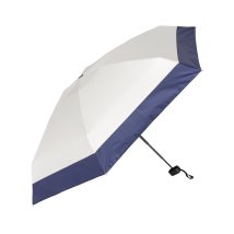 BACKYARD FAMILY(バックヤードファミリー)/完全遮光折りたたみミニコンパクト日傘 晴雨兼用 50cm/ネイビー系1