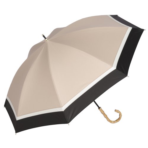 BACKYARD FAMILY(バックヤードファミリー)/ショート丈日傘 完全遮光長傘 50cm 晴雨兼用/ブラック