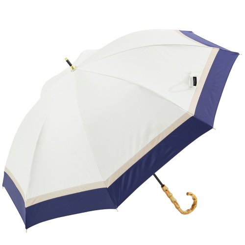 BACKYARD FAMILY(バックヤードファミリー)/ショート丈日傘 完全遮光長傘 50cm 晴雨兼用/ネイビー