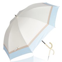 BACKYARD FAMILY(バックヤードファミリー)/ショート丈日傘 長傘 55cm 晴雨兼用 完全遮光/オフホワイト系3