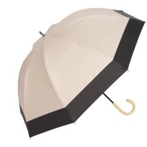 BACKYARD FAMILY(バックヤードファミリー)/ショート丈日傘 長傘50cm 完全遮光 深張り仕様 晴雨兼用/ブラック