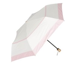 BACKYARD FAMILY(バックヤードファミリー)/手動折りたたみ日傘 晴雨兼用 3段式完全遮光 50cm/オフホワイト系3
