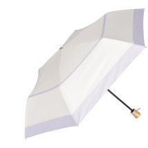 BACKYARD FAMILY(バックヤードファミリー)/手動折りたたみ日傘 晴雨兼用 3段式完全遮光 50cm/オフホワイト系4