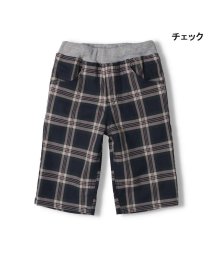 Crescent(クレセント)/【子供服】 crescent (クレセント) ギンガム・ストライプ・チェック6分丈ハーフパンツ 80cm～130cm N33120/その他系2