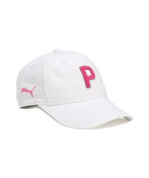 PUMA(PUMA)/ウィメンズ ゴルフ W サガラ Pロゴ キャップ/WHITEGLOW