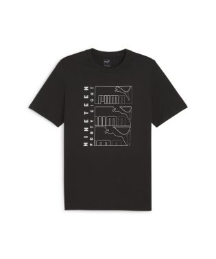 PUMA/メンズ グラフィックス トリプル NO1 ロゴ 半袖 Tシャツ/505991248
