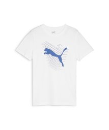 PUMA(プーマ)/キッズ ボーイズ グラフィックス キャット 半袖 Tシャツ 120－160cm/PUMAWHITE