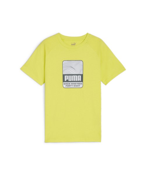PUMA(プーマ)/キッズ ボーイズ アクティブ スポーツ グラフィック 半袖 Tシャツ 120－160cm/LIMESHEEN