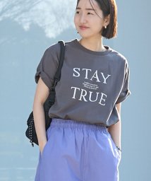 coen/USAコットンロゴTシャツ/505991340