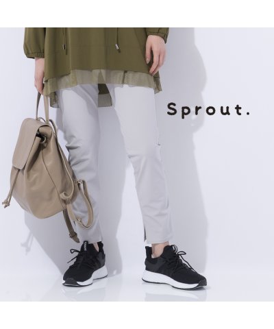 【Sprout.】ドライタッチ　裾スリットレギンス