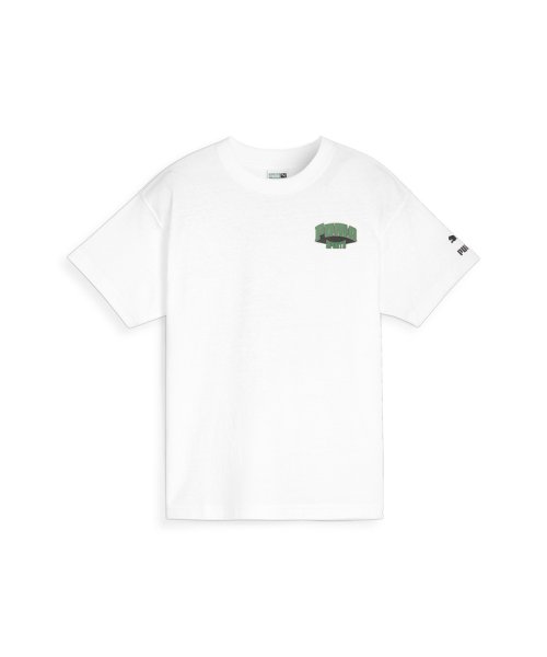 PUMA(プーマ)/キッズ ボーイズ プーマ チーム フォー ザ ファンベース グラフィック Tシャツ 104－164cm/PUMAWHITE