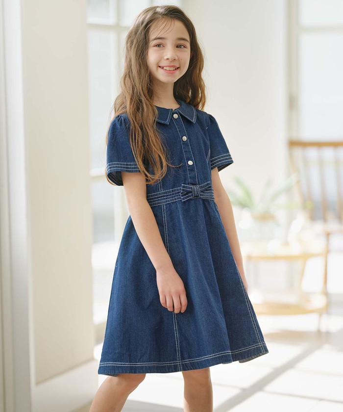 花柄ドレスワンピース　カチューシャ　ジュース　3点セット　3T 3歳　リボン 花柄ドレスワンピースカチューシャジュース3点セット3T 3歳リボン