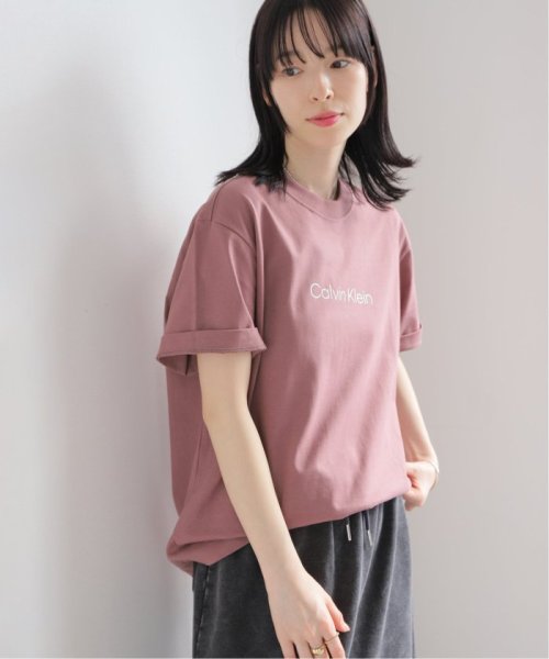 JOINT WORKS(ジョイントワークス)/【Calvin Klein / カルバン クライン】US SS STANDARD LOGO TEE/パープル