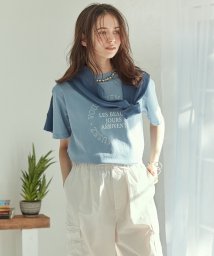 NIJYUSANKU（LARGE SIZE）/【SLOW/一部店舗限定】エフォートレス プリントTシャツ/505992526