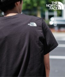 THE NORTH FACE(ザノースフェイス)/【THE NORTH FACE / ザ・ノースフェイス】ワンポイント ロゴ Tシャツ 半袖 カットソー SIMPLE DOME TEE NF0A2TX5/ブラック 