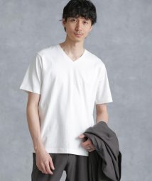 nano・universe/アンチスメル VネックTシャツ 半袖/505896748