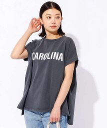 Rouge vif la cle(ルージュヴィフラクレ)/【MICA&DEAL × STAR&STRIPE】CAROLINA ロゴTシャツ/ブラック