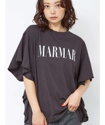 Rouge vif la cle(ルージュヴィフラクレ)/再追加！【MICA&DEAL /マイカアンドディール】ロゴTシャツ / フレアス/スミクロ