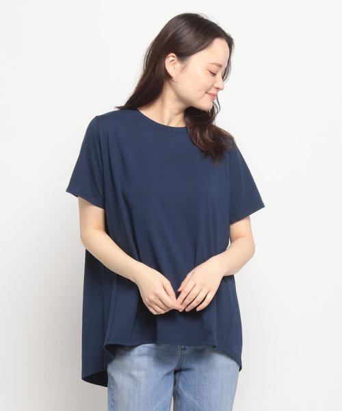 EDWIN(EDWIN)/H/S BACK PLEATS     TUNIC PO NAV.BLK/ネイビー