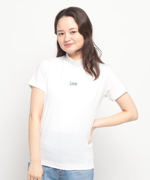 Lee(Lee)/#LEE GOLF            TIGHT MOCKNECK TEE/ホワイト
