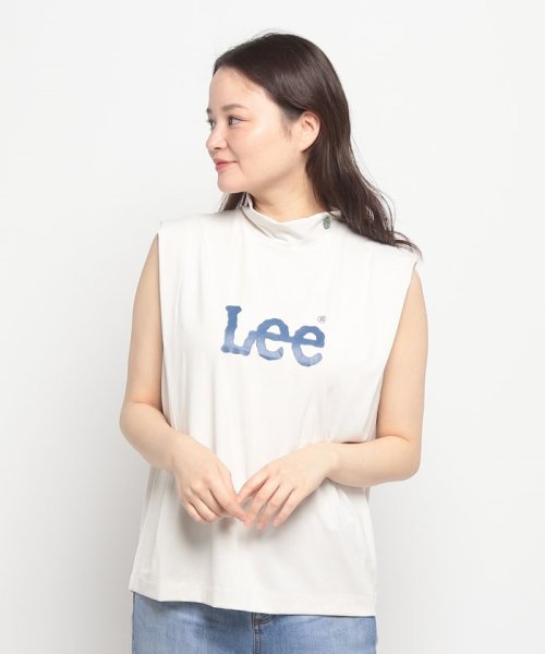 Lee(Lee)/#LEE GOLF            NOSLEEVE MOCKNECKTE/ホワイト