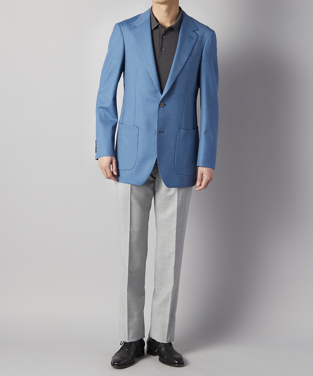 ◇RICHARD JAMES/リチャード ジェームス SAVILE ROW ストライプ柄 2釦 