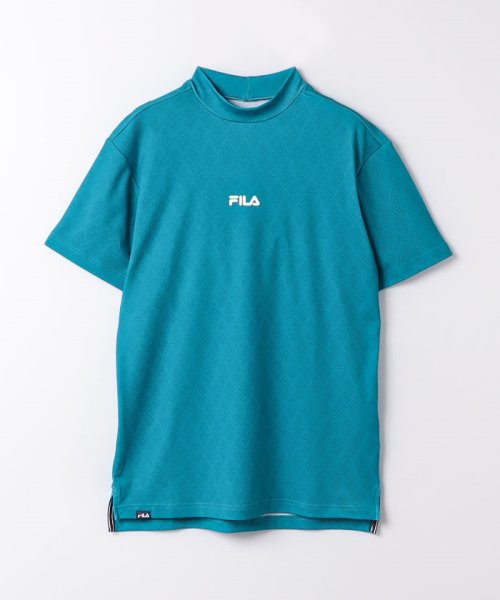 FILAGOLF(フィラゴルフ（メンズ）)/FILA GOLF　半袖シャツ/ターコイズ