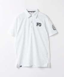 FILAGOLF(フィラゴルフ（メンズ）)/FILA GOLF　タイポ系プリント半袖シャツ/ホワイト