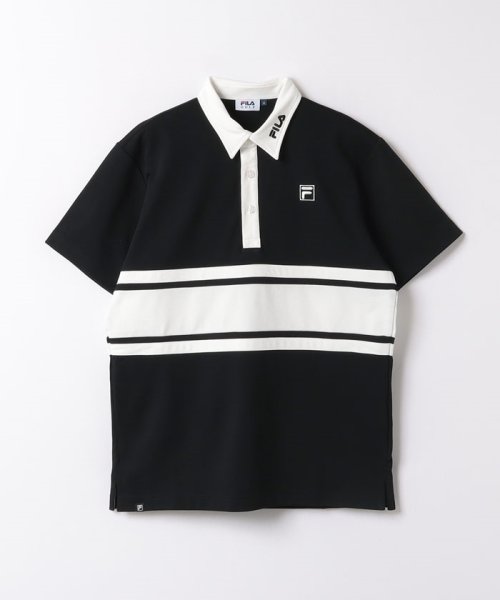 FILAGOLF(フィラゴルフ（メンズ）)/FILA GOLF　半袖シャツ/ブラック