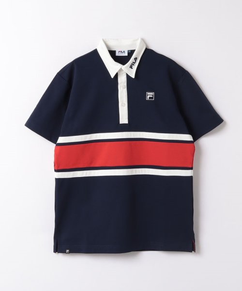 FILAGOLF(フィラゴルフ（メンズ）)/FILA GOLF　半袖シャツ/ネイビー