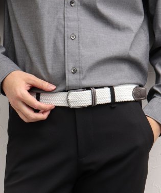 NOLLEY’S goodman/【SWOLE PANDA/スウォール パンダ】RECYCLED WOVEN BELT SOLID ゴムメッシュベルト/505986068