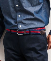 NOLLEY’S goodman(ノーリーズグッドマン)/【SWOLE PANDA/スウォール パンダ】RECYCLED WOVEN BELT STRIPE ゴムメッシュベルト/ブルー系その他