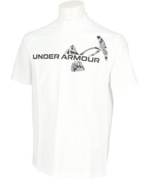 UNDER ARMOUR(アンダーアーマー)/UNDER　ARMOUR アンダーアーマー ゴルフ UAアイソチル ショートスリーブ モックネック/ホワイト