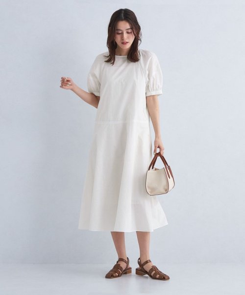 ［size SHORT/TALLあり］ドビー ストライプ コンシャス ワンピース －マシンウォッシャブル－ －マシンウォッシャブル－ ワンピース ［size コンシャス ストライプ SHORT/TALLあり］ドビー L1222644536(9295円)